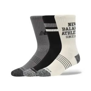 Active Graphic Crew Socks 3 Pack