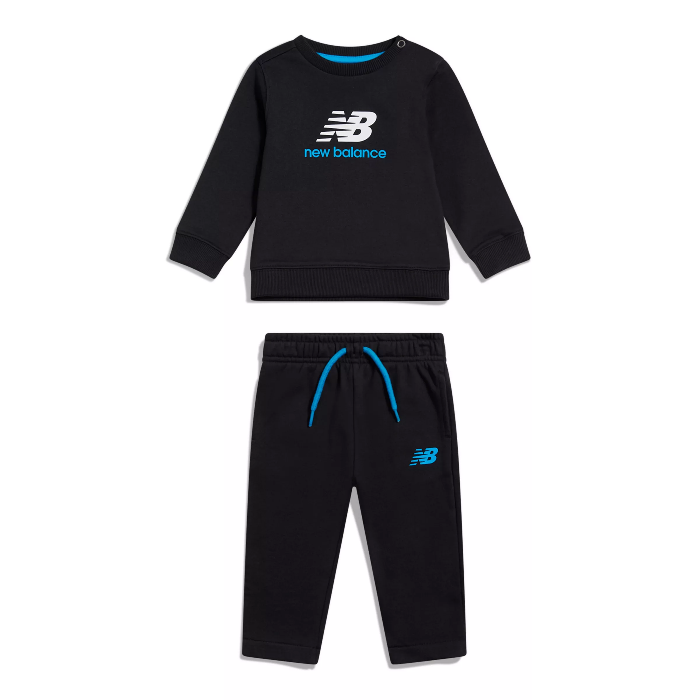 Stacked Logo Crew & Jogger Set