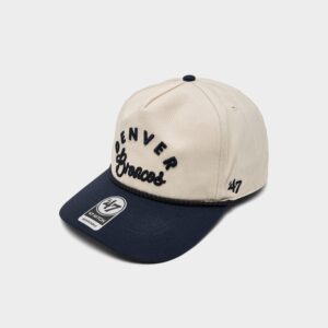 ’47 Denver Broncos NFL Rope Script Hitch Snapback Hat