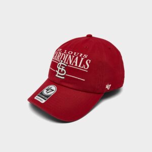 ’47 St. Louis Cardinals MLB Team Name & Logo Clean Up Strapback Hat