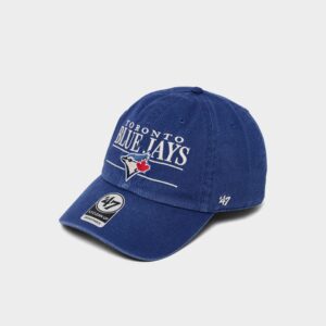 ’47 Toronto Blue Jays MLB Team Name & Logo Clean Up Strapback Hat