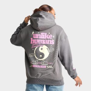Unlike Humans Yin Yang Hoodie