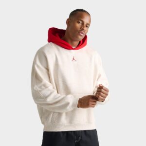 Jordan Brooklyn Fleece Laser Graphic Pullover Hoodie