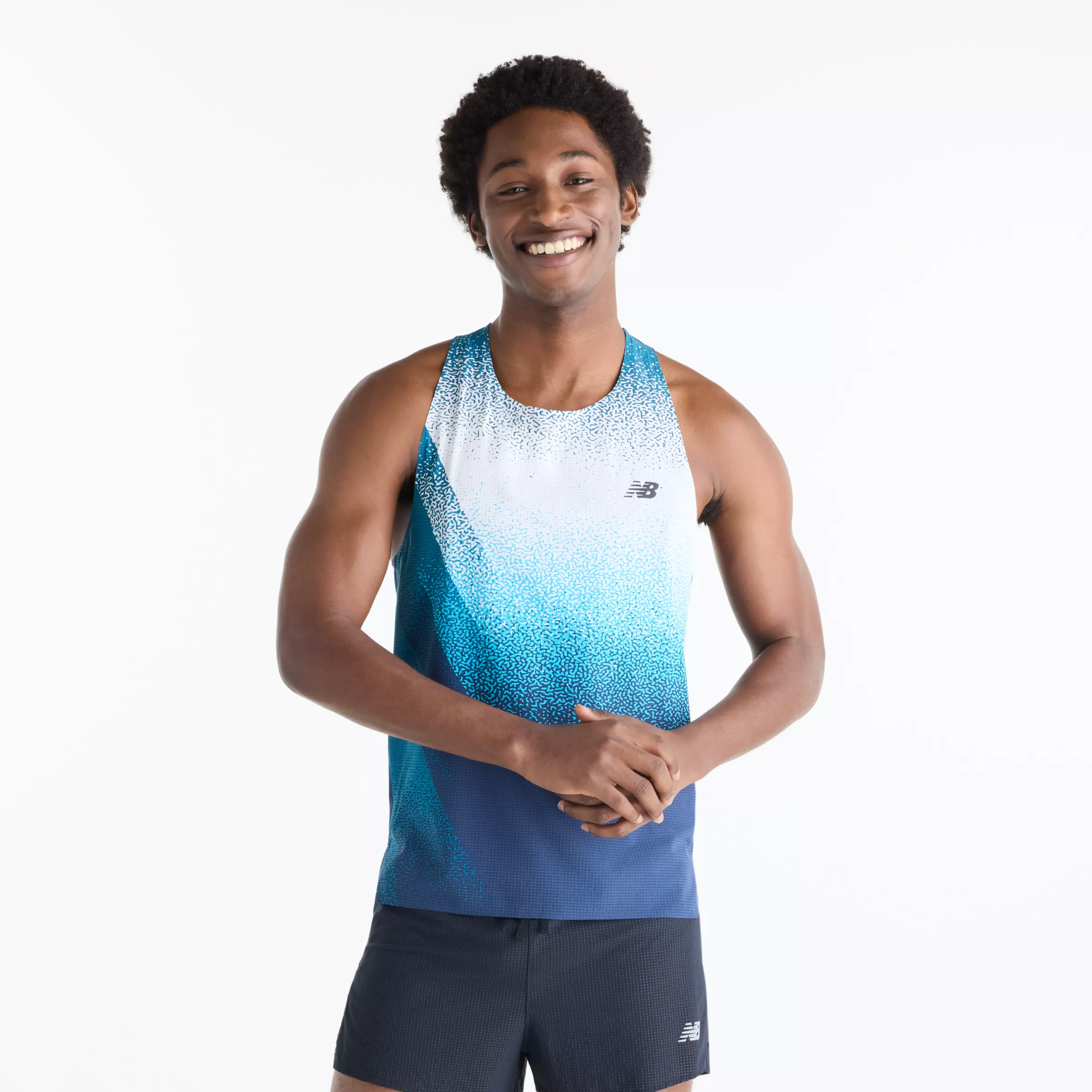 Race Day Ultra Light Printed Singlet