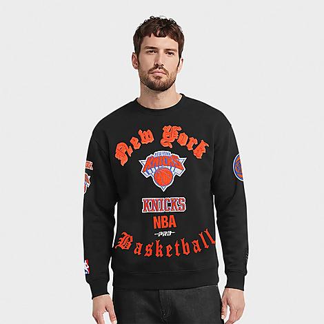 Pro Standard New York Knicks NBA Old English Fleece Crewneck Sweatshirt