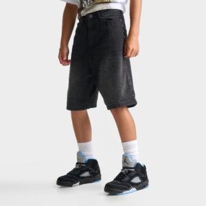 Big Kids’ Supply & Demand Studded Denim Shorts