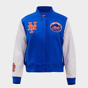 Pro Standard New York Mets MLB Classic Wool Varsity Jacket