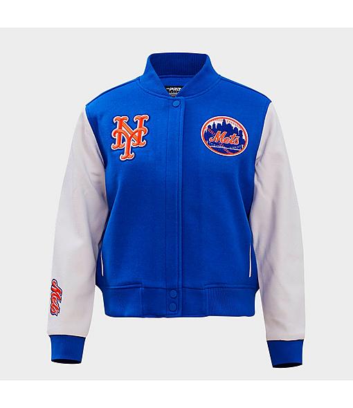 Pro Standard New York Mets MLB Classic Wool Varsity Jacket