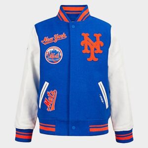 Big Kids’ Pro Standard New York Mets MLB Wool Varsity Jacket