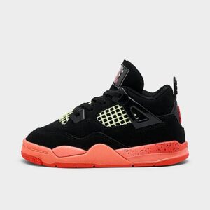Toddler Air Jordan Retro 4 Basketball Shoes