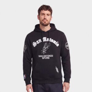 Pro Standard San Antonio Spurs NBA Old English Fleece Pullover Hoodie