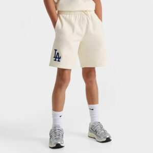 Big Kids’ Pro Standard Los Angeles Dodgers MLB Classic Icon Fleece Shorts