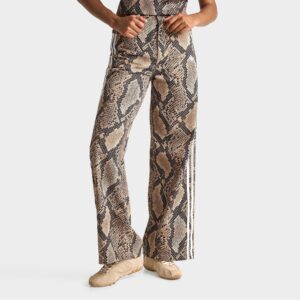 adidas Originals Snake Print Denim Loose Pants