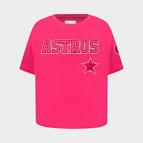Girls’ Big Kids’ Pro Standard Houston Astros MLB Boxy T-Shirt