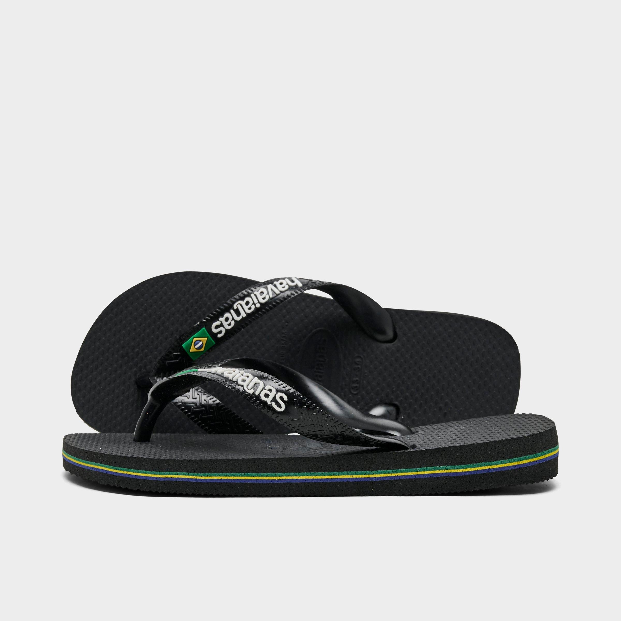 Big Kids’ Havaianas Brasil Logo Flip-Flop Sandals