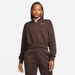 Nike Sportswear Phoenix Fleece Oversized Half-Zip Crop Sweatshirt
