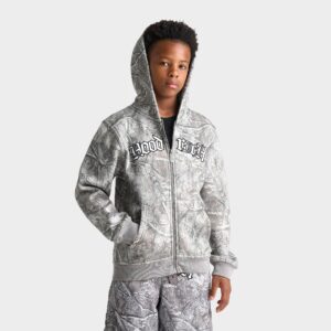 Big Kids’ Hoodrich Hunting Camo Full-Zip Hoodie