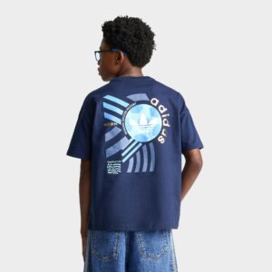 Big Kids’ adidas Originals FIFA World Cup Archive Poster Graphic T-Shirt