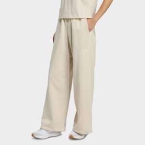 adidas All SZN Fleece Loose Wide-Leg Pants