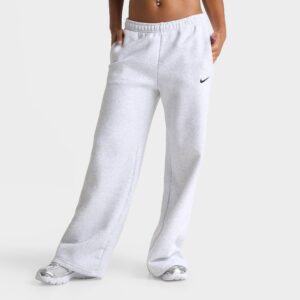 Nike Studio Fleece Medium-Weight Wide-Leg Pants