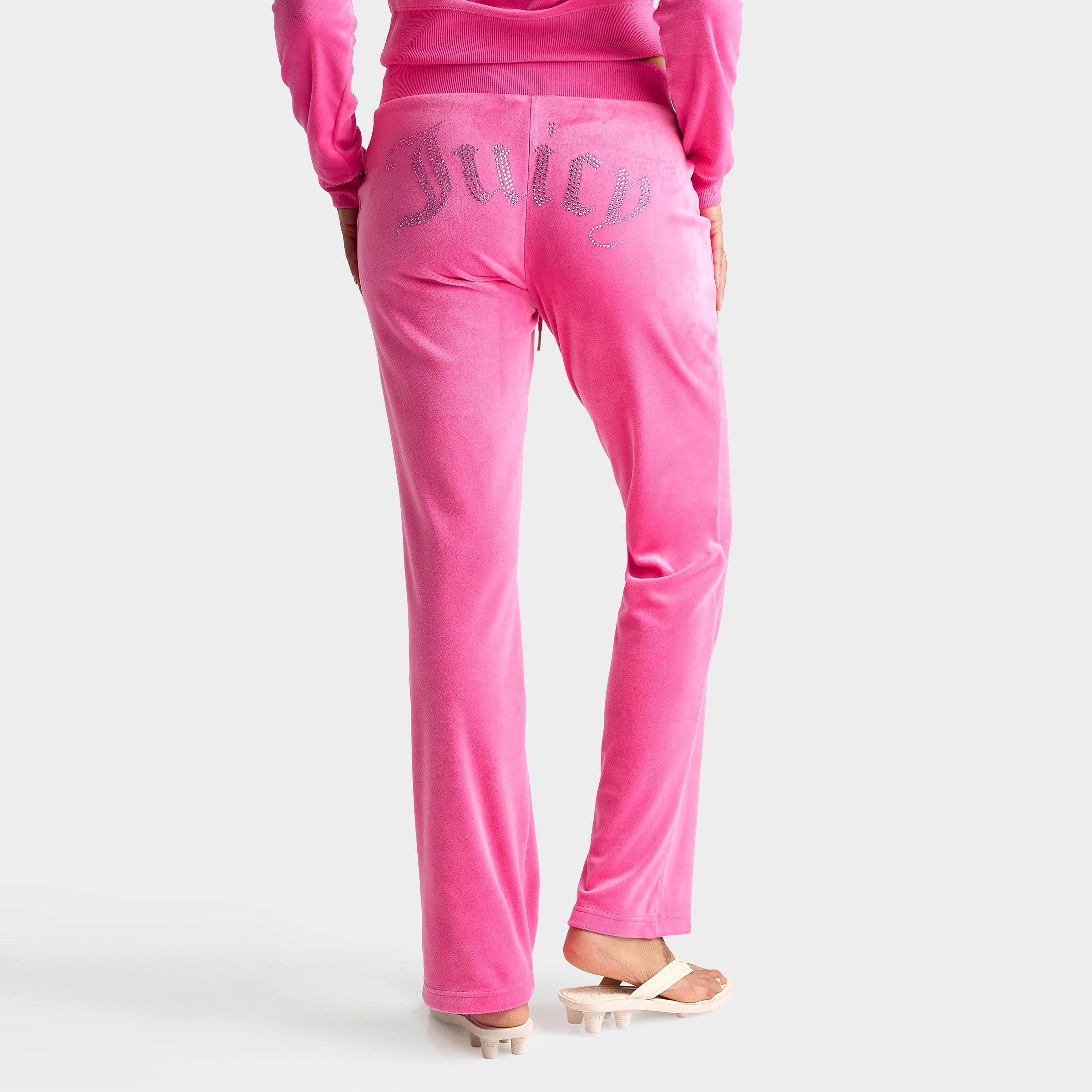 Juicy Couture OG Big Bling Velour Track Pants