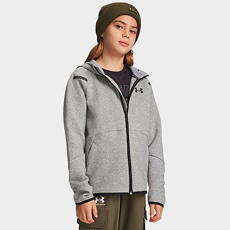 Boys’ Big Kids’ Under Armour Unstoppable Fleece Full-Zip Hoodie