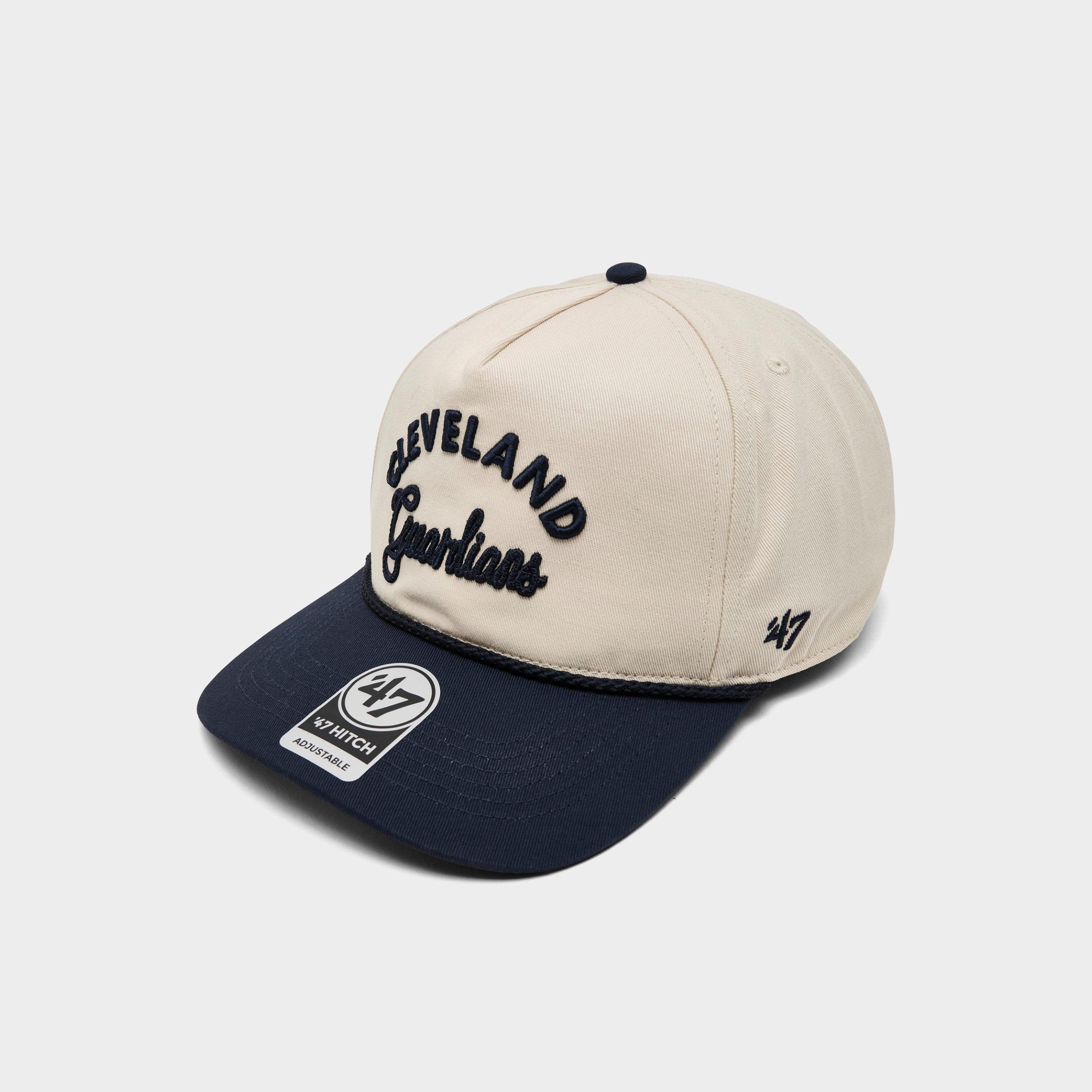 ’47 Cleveland Guardians MLB Rope Script Hitch Snapback Hat