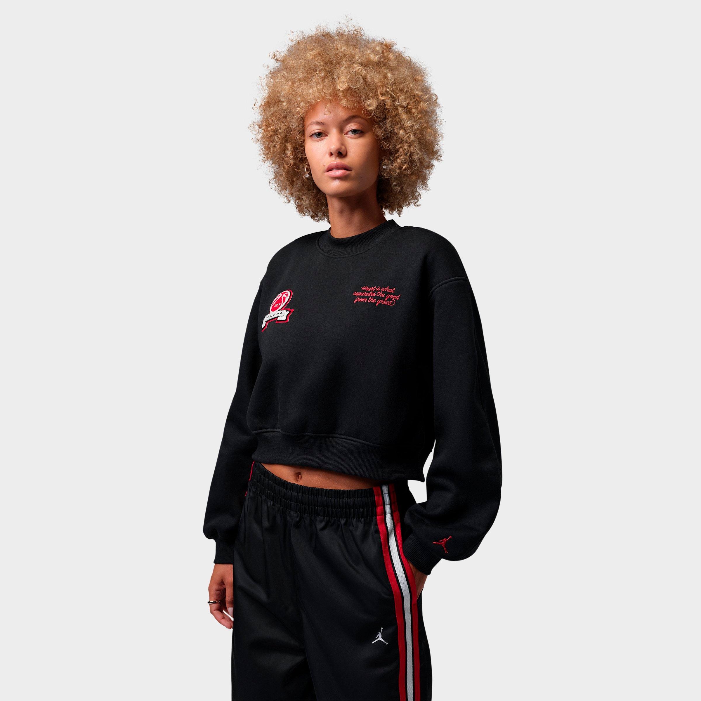 Jordan Brooklyn Fleece Cropped Crewneck Sweatshirt - Image 3