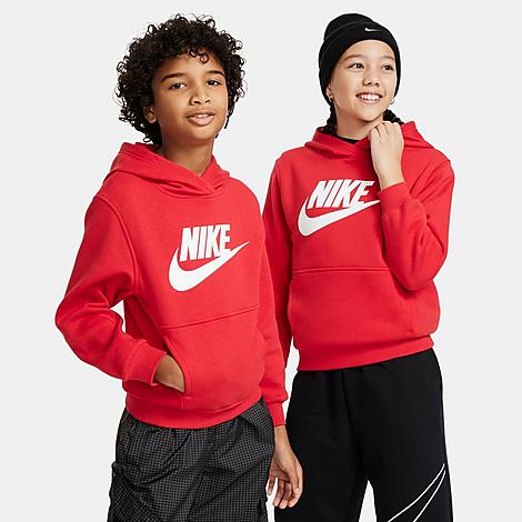 Big Kids’ Nike Sportswear Club Fleece Pullover Hoodie - Image 2