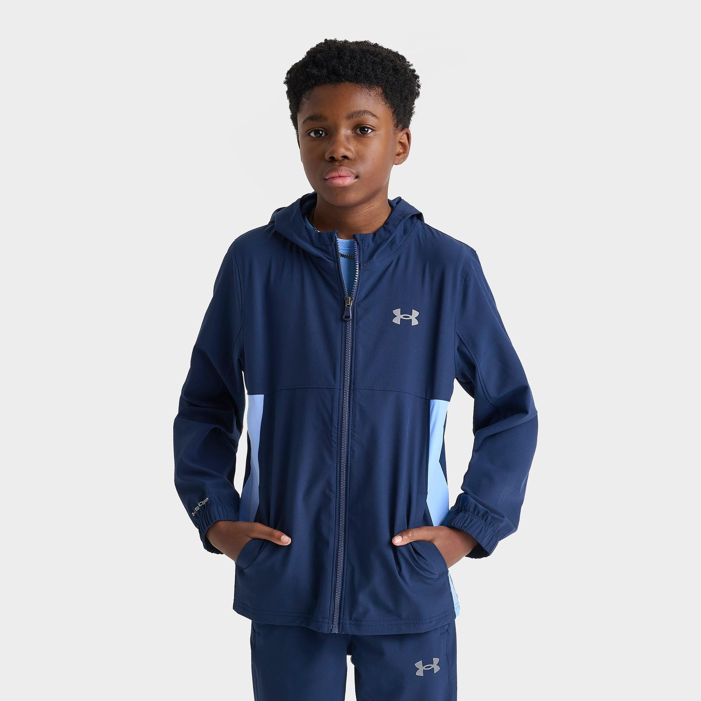 Big Kids’ Under Armour Tech Hybrid Full-Zip Jacket