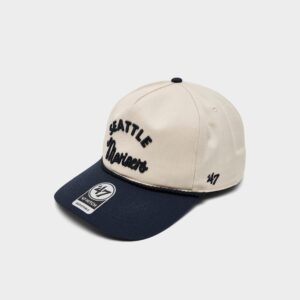 ’47 Seattle Mariners MLB Rope Script Hitch Snapback Hat