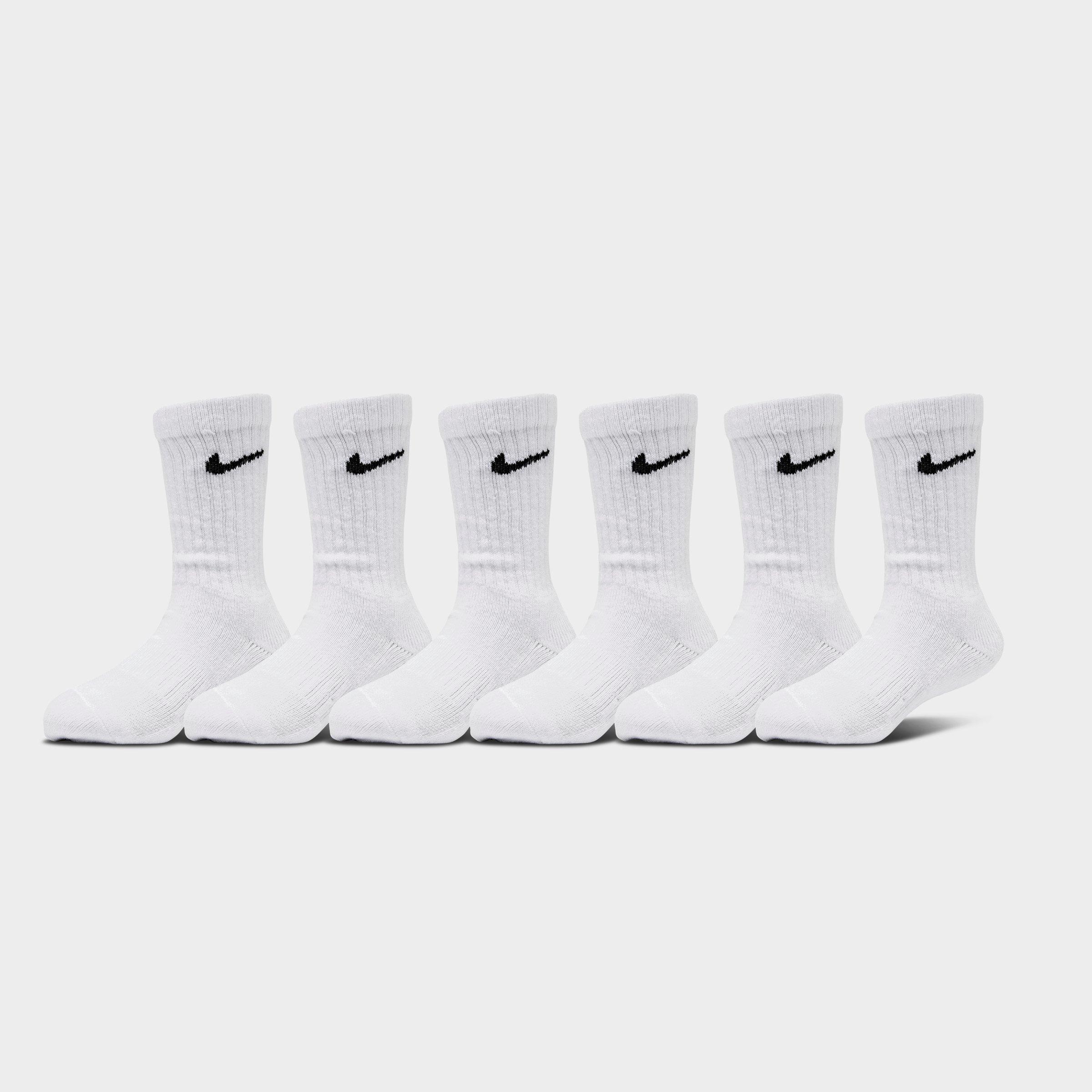 Little Kids’ Nike Dri-Fit Crew Socks (6-Pack)
