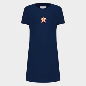 Girls’ Big Kids’ Pro Standard Houston Astros MLB Classic T-Shirt Dress