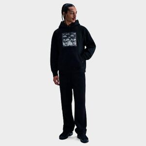 Nike Solo Swoosh Graphic Fleece Pullover Hoodie