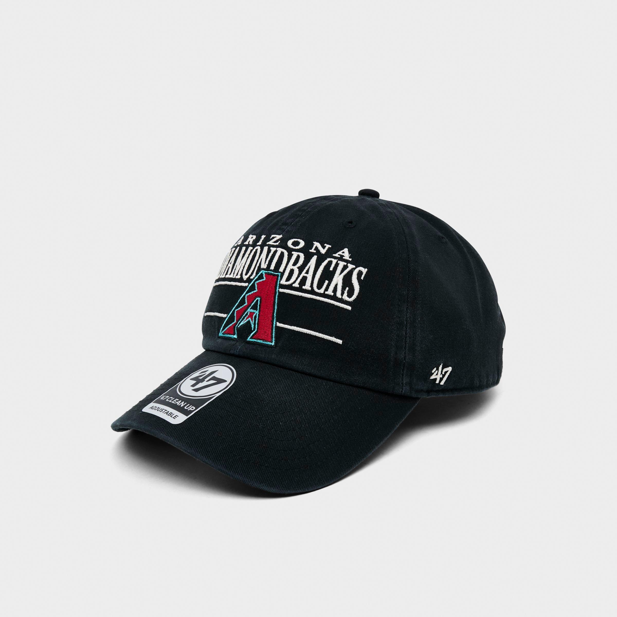 ’47 Arizona Diamondbacks MLB Team Name & Logo Clean Up Strapback Hat