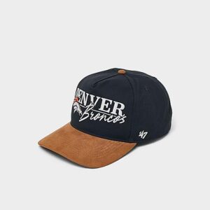 ’47 Denver Broncos NFL Scribe Line Hitch Snapback Hat