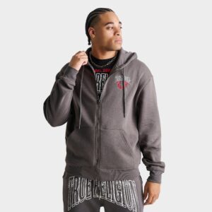 True Religion Groovy Buddha Full-Zip Hoodie
