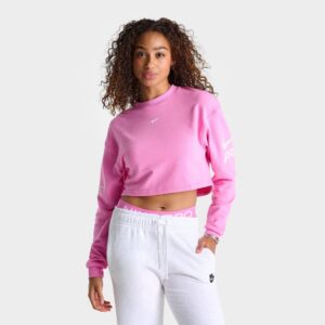 Nike Pro Dri-FIT French Terry Loose Crewneck Sweatshirt