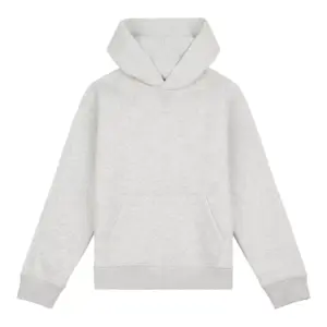 Brush Back Small Logo Hoodie