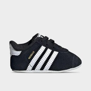 Infant adidas Originals Gazelle Stretch Lace Crib Shoes