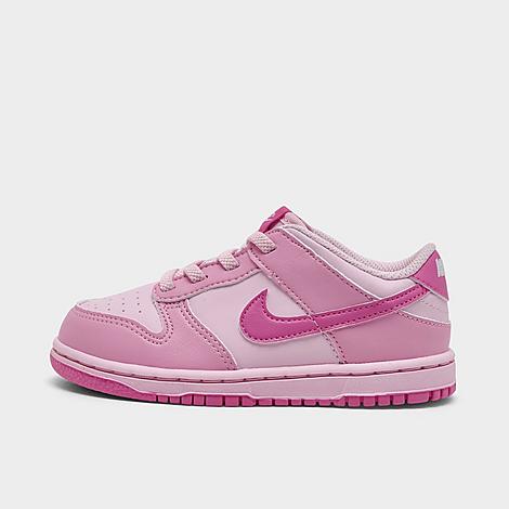 Girls’ Toddler Nike Dunk Low Stretch Lace Casual Shoes