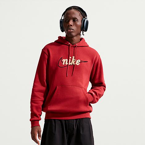Nike Sportswear Club Chenille Script Pullover Fleece Hoodie