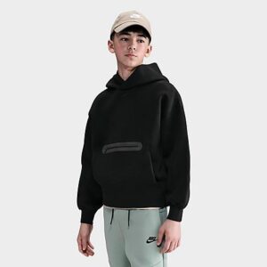 Big Kids’ Nike Sportswear Tech Fleece Oversized Pullover Hoodie