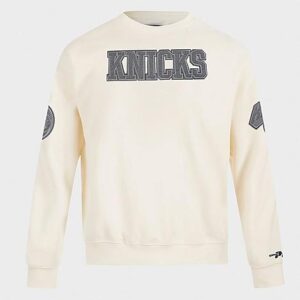 Pro Standard New York Knicks NBA Reverse French Terry Crewneck Sweatshirt