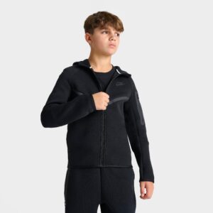 Big Kids’ Nike Sportswear Tech Fleece Full-Zip Hoodie