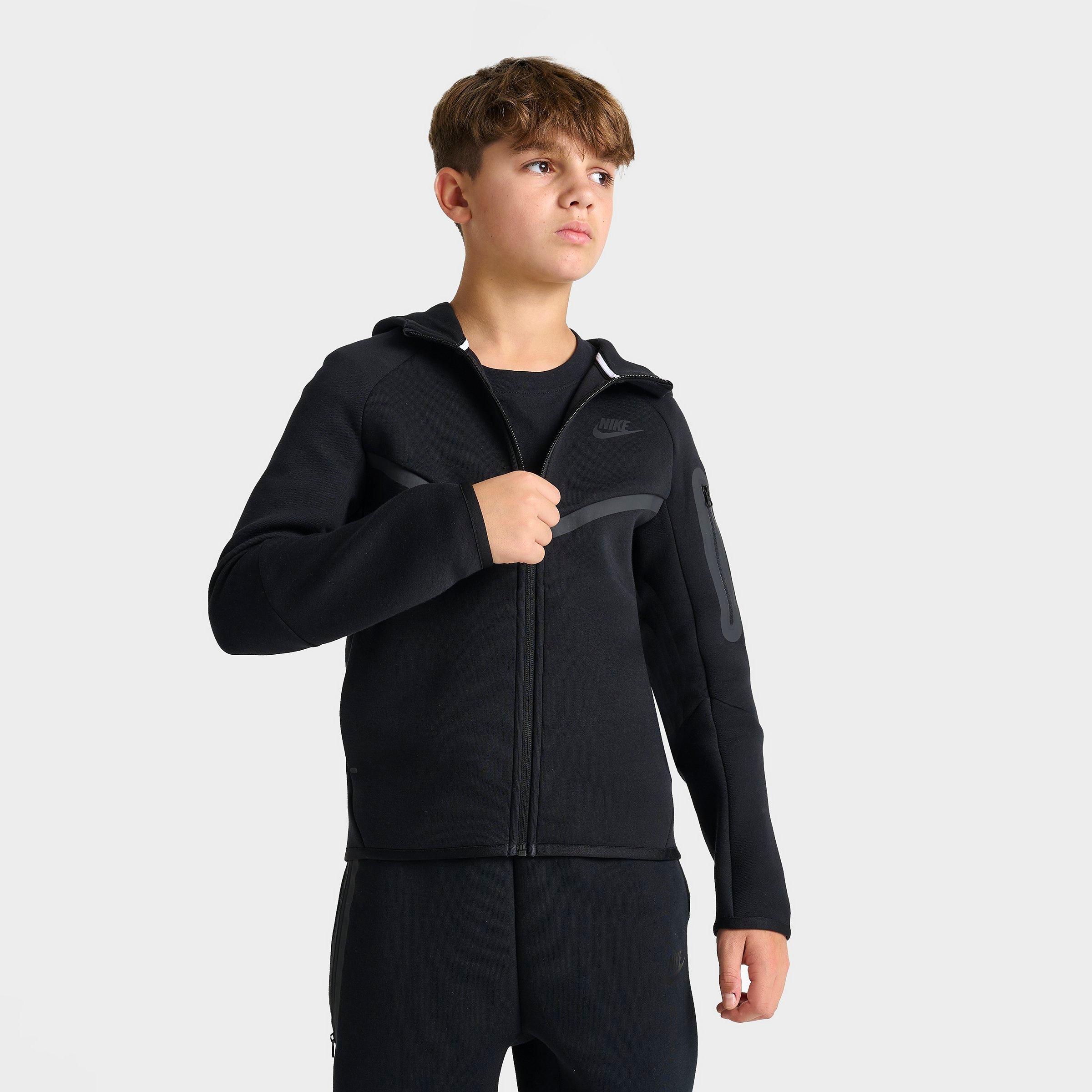 Big Kids’ Nike Sportswear Tech Fleece Full-Zip Hoodie