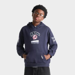 Big Kids’ Pro Standard New York Yankees MLB Turn It Up Pullover Hoodie