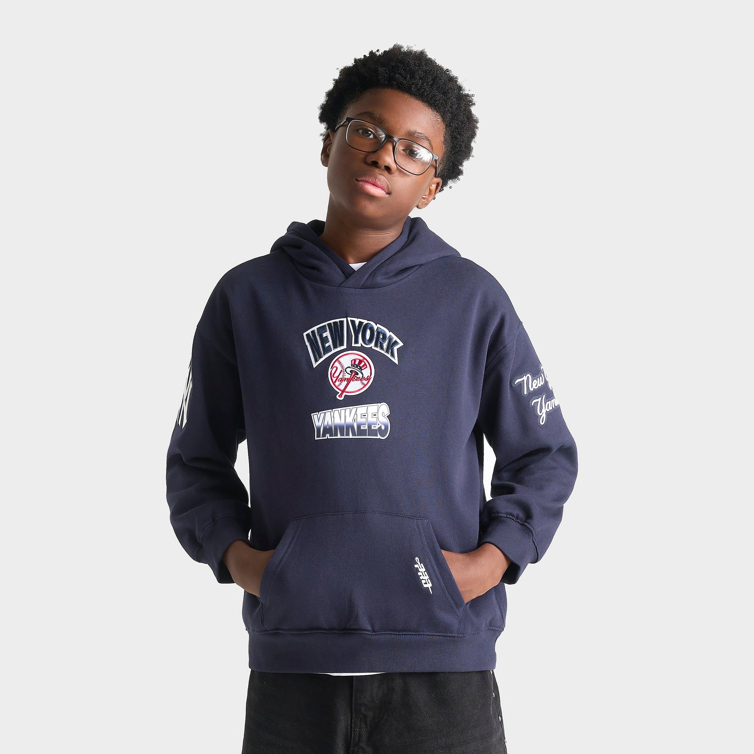 Big Kids’ Pro Standard New York Yankees MLB Turn It Up Pullover Hoodie