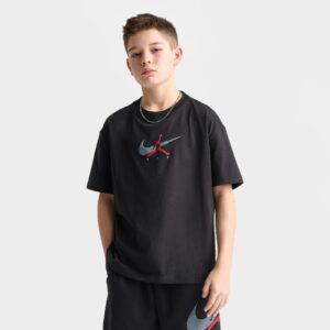 Big Kids’ Jordan Brooklyn Swoosh Logo T-Shirt
