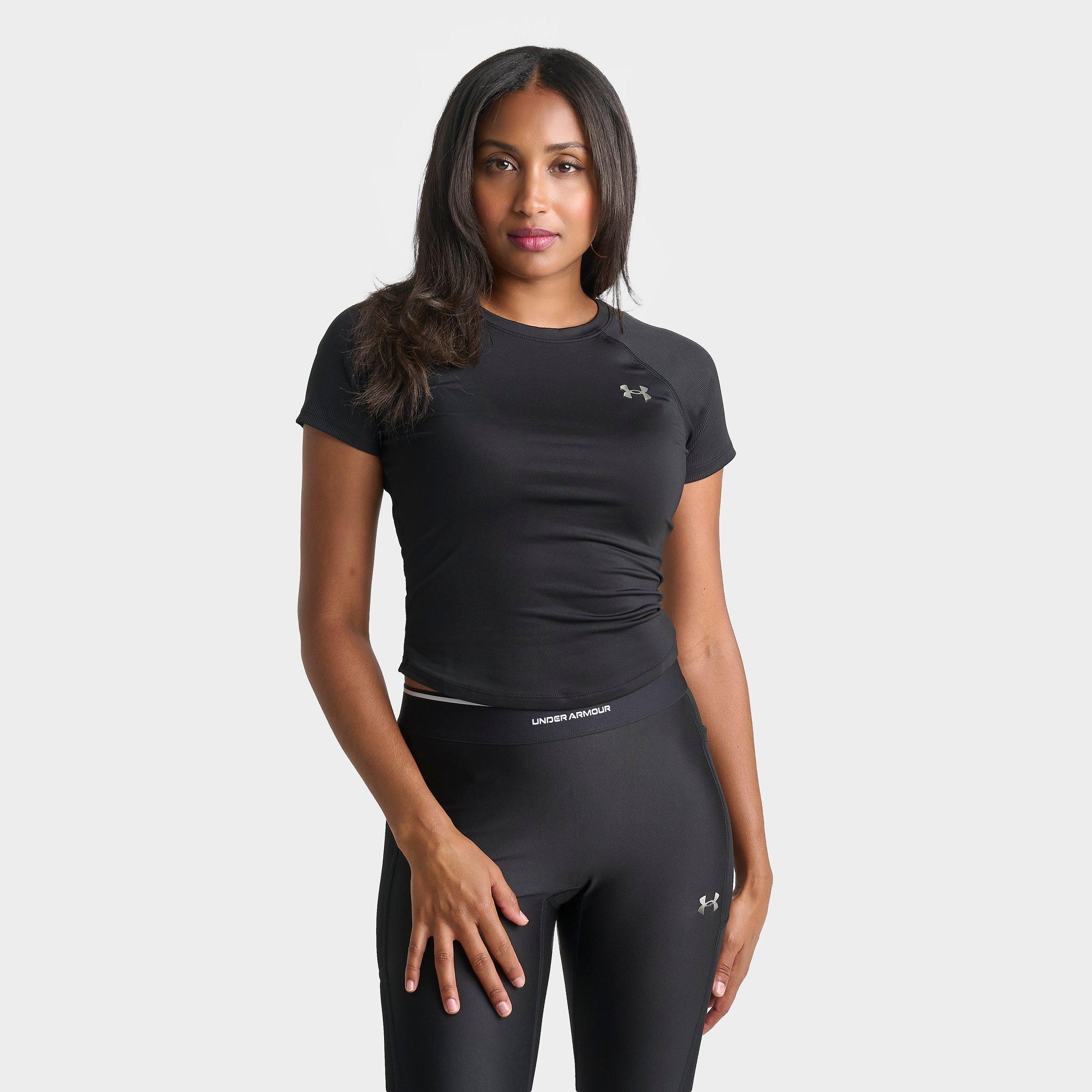 Under Armour Rib Luxe Short-Sleeve T-Shirt